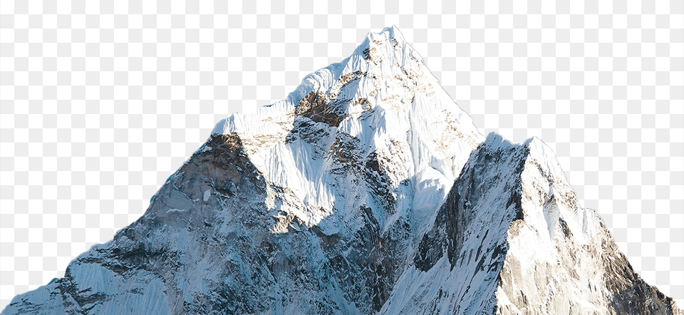 Mountain, Ice, Mountain Range, Nature, Outdoors Free Png Download