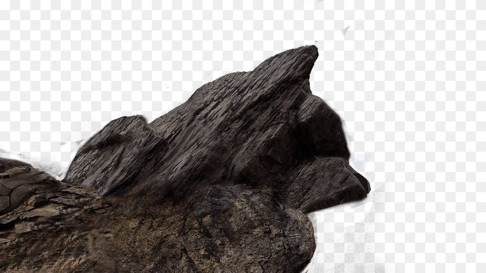 Mountain, Rock, Slate, Nature, Outdoors Free Png