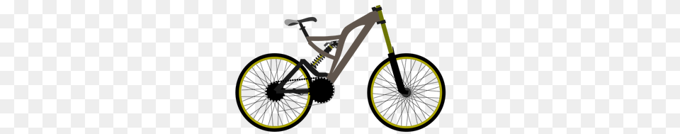 Mountain Bike Clip Art, Bicycle, Transportation, Vehicle, Device Png Image