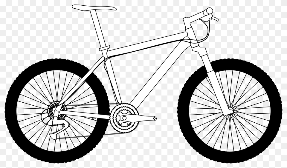 Mountain Bike Clip Art, Bicycle, Machine, Transportation, Vehicle Free Transparent Png