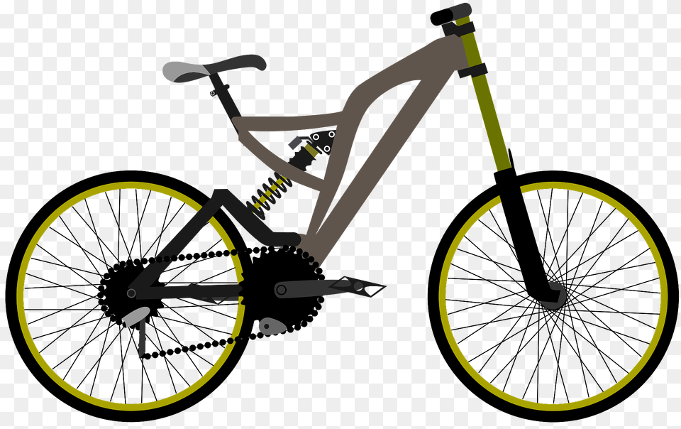 Mountain Bike Clipart, Machine, Wheel, Bicycle, Transportation Free Png