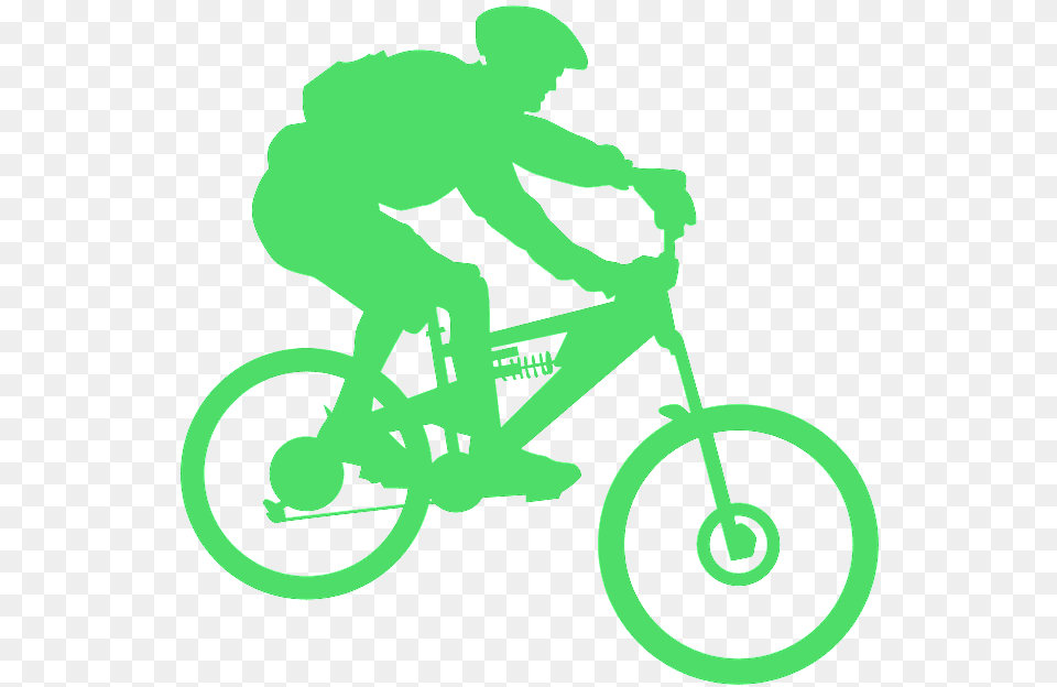 Mountain Bike Silhouette, Bicycle, Transportation, Vehicle, Cycling Free Transparent Png