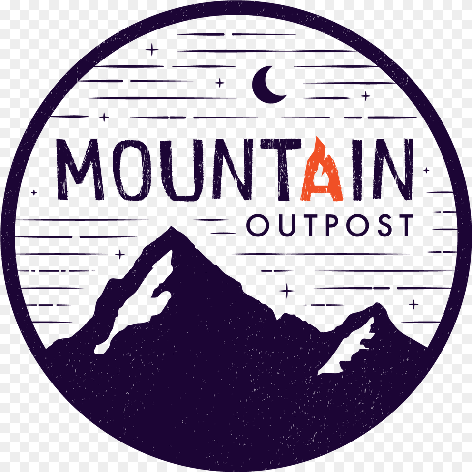 Mountain Bird Coffee Its All About The Experience Mountain Circle Logo, Nature, Night, Outdoors Png Image