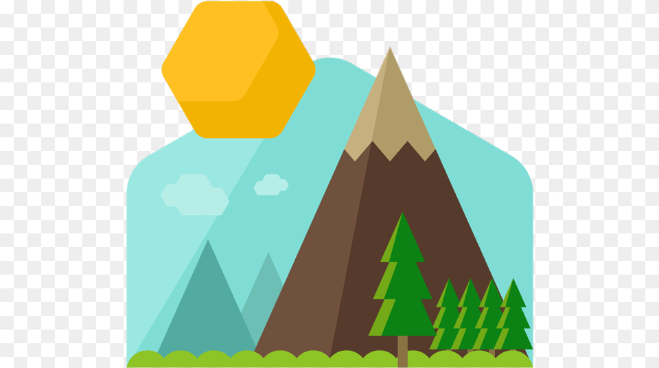 Mountain Cartoon Clip Art, Triangle, Graphics, Outdoors, Nature Png