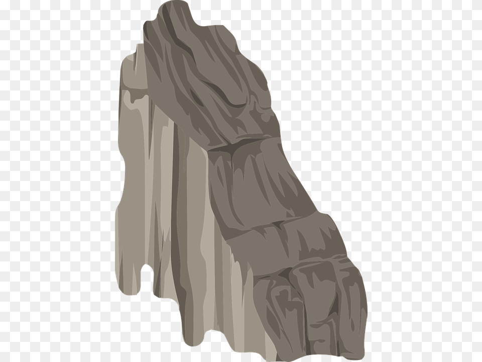 Mountain Cliff Vector, Outdoors, Rock, Nature, Adult Free Png