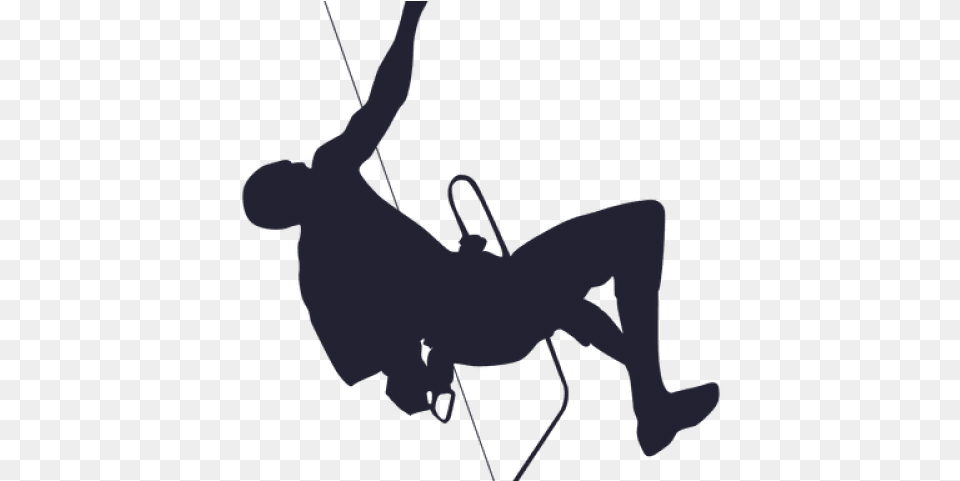 Mountain Climber Silhouette Mountain Climbing Clipart, Person Free Png Download