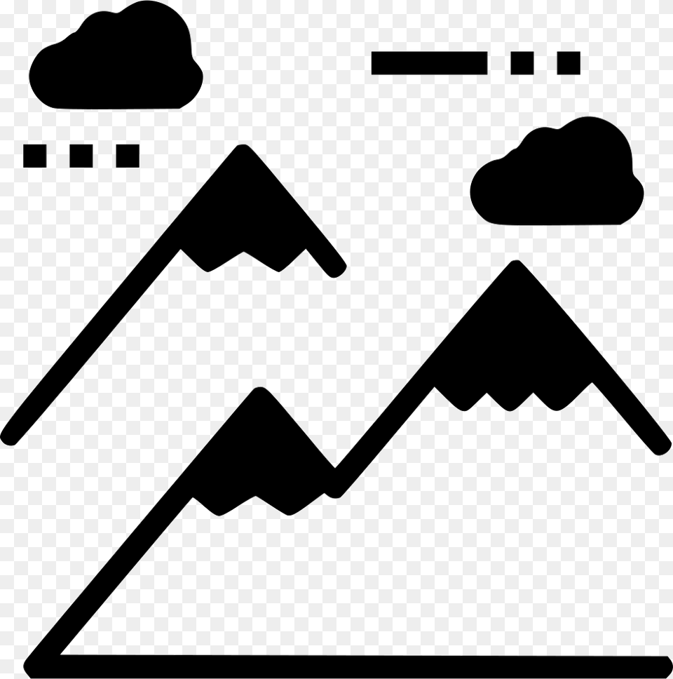 Mountain Climbing Nature Landscape Hill Station Tracking Hill Icon, Stencil, Device, Grass, Lawn Free Transparent Png