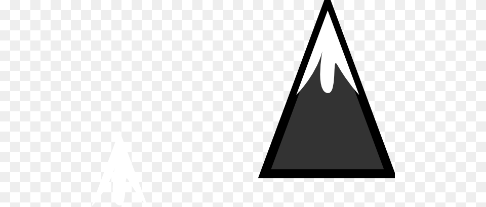 Mountain Clip Art, Triangle Free Transparent Png