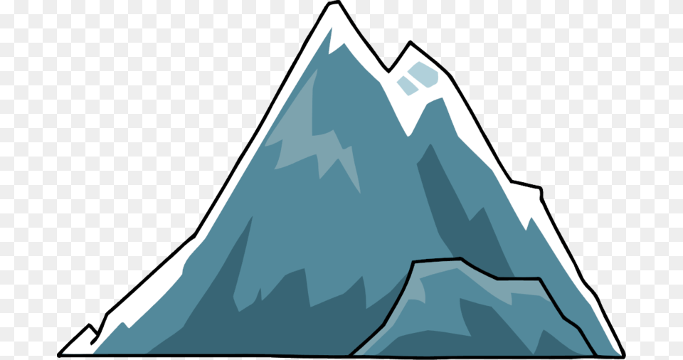 Mountain Clip Art, Ice, Nature, Outdoors, Iceberg Free Png