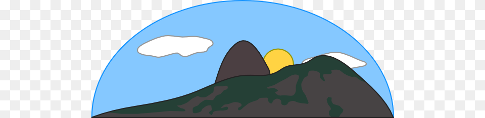 Mountain Clip Art, Outdoors, Mountain Range, Nature, Peak Png Image