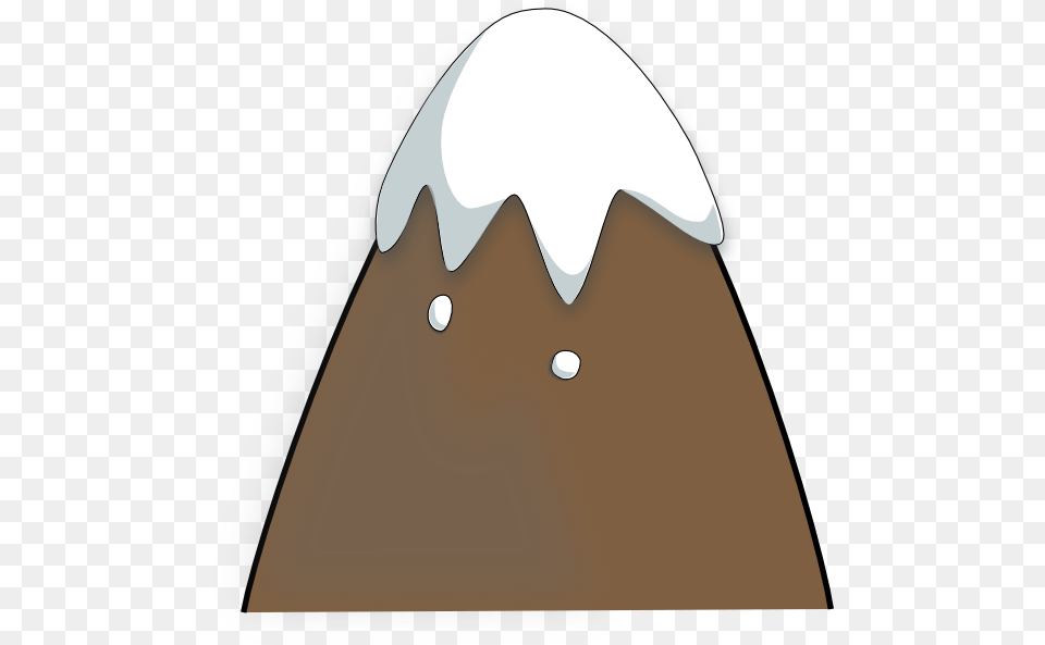 Mountain Clip Art Brown Mountain Clipart, Food, Outdoors, Sweets, Triangle Free Png