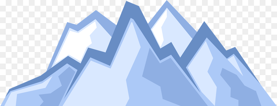 Mountain Clipart, Ice, Nature, Outdoors Png Image