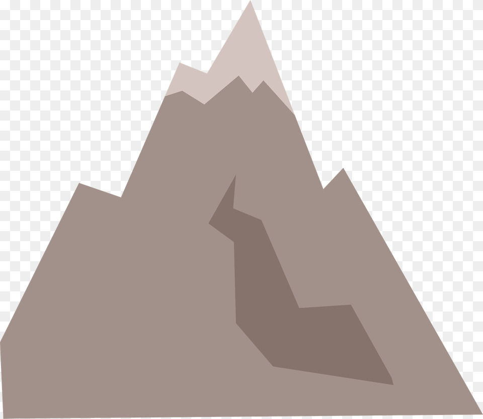 Mountain Clipart, Triangle, Mountain Range, Nature, Outdoors Free Transparent Png