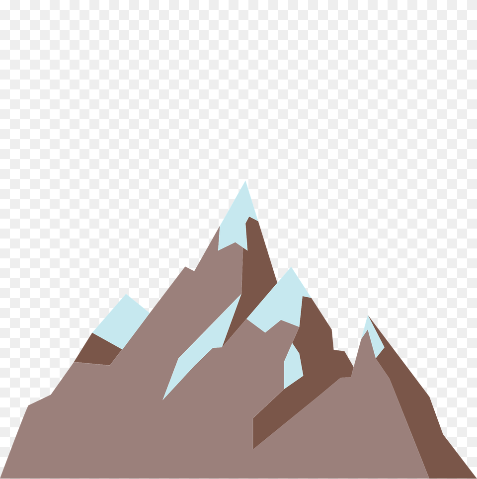 Mountain Clipart, Mountain Range, Nature, Outdoors, Peak Png Image