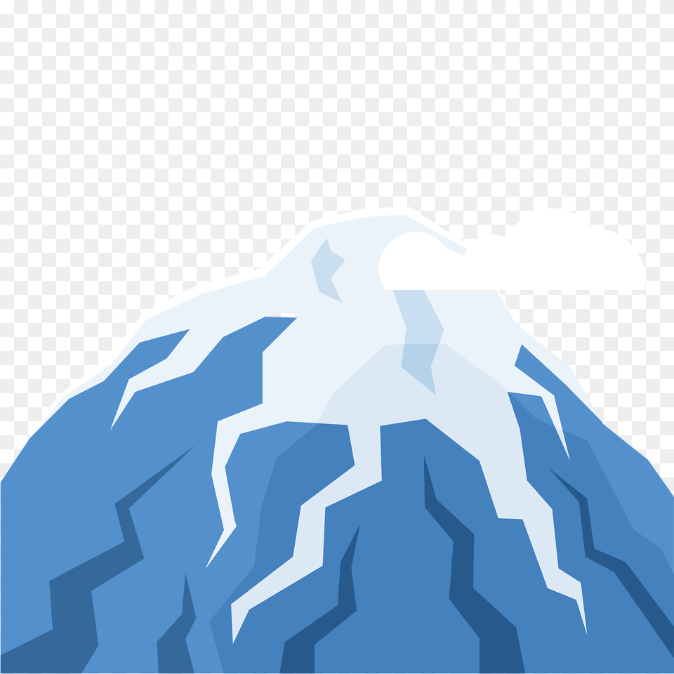 Mountain Clipart, Ice, Nature, Outdoors, Iceberg Free Transparent Png