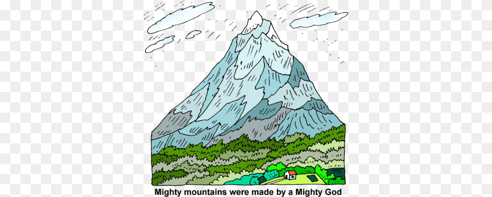 Mountain Clipart Mountain Chain High Mountain Clipart, Outdoors, Mountain Range, Nature, Peak Free Png