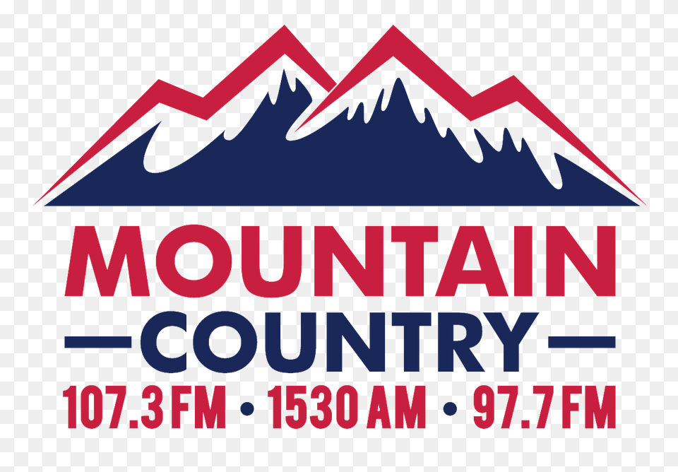 Mountain Country Radio Logo, Outdoors, Nature, Mountain Range, Peak Free Transparent Png