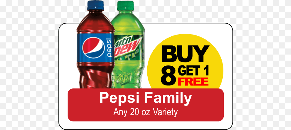 Mountain Dew, Beverage, Bottle, Pop Bottle, Soda Free Png