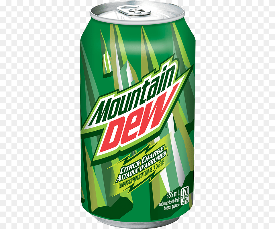 Mountain Dew, Tin, Can Png