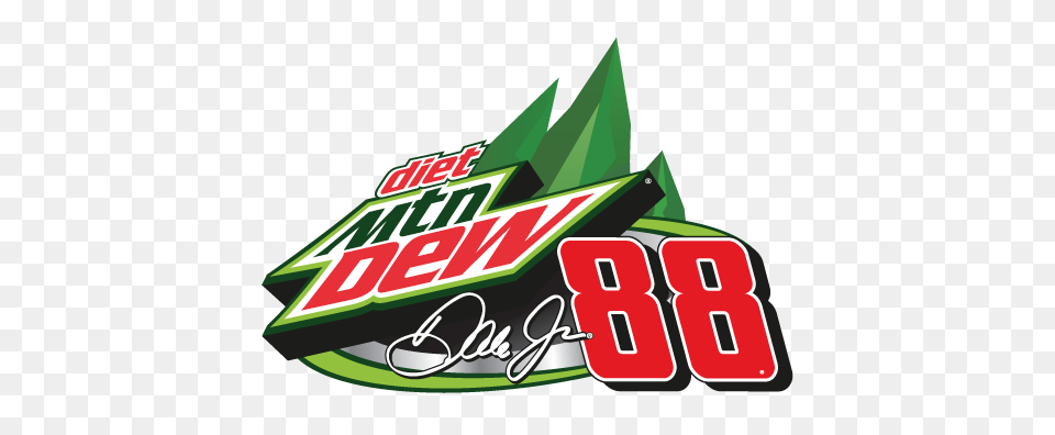 Mountain Dew And Dale Jr Logo Nascar, Clothing, Footwear, Shoe, Dynamite Png Image
