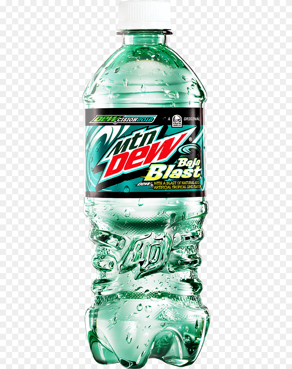 Mountain Dew Baja Blast 2018, Bottle, Water Bottle, Alcohol, Beer Free Png Download