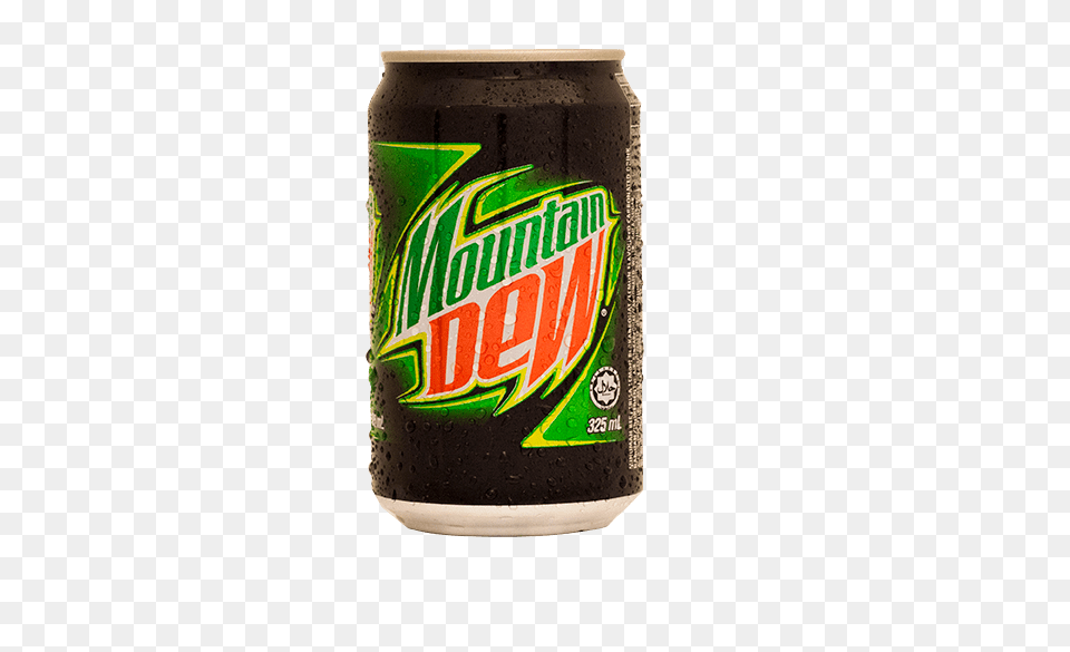 Mountain Dew Black Can, Tin Png