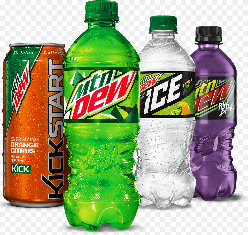 Mountain Dew Bottle Mnt Dew, Can, Tin, Beverage, Soda Png Image