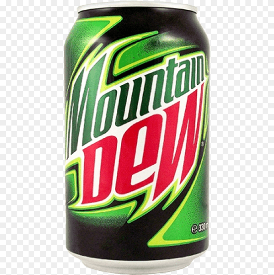 Mountain Dew Can, Tin Free Transparent Png