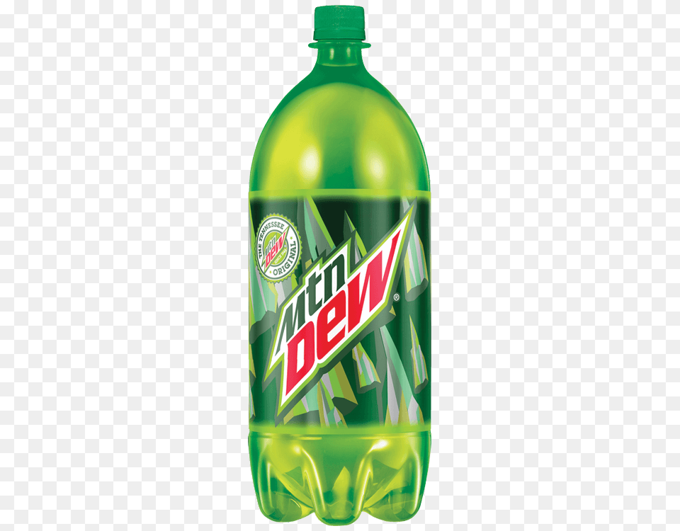 Mountain Dew Clipart Liter Soda, Beverage, Bottle, Pop Bottle, Alcohol Free Png Download