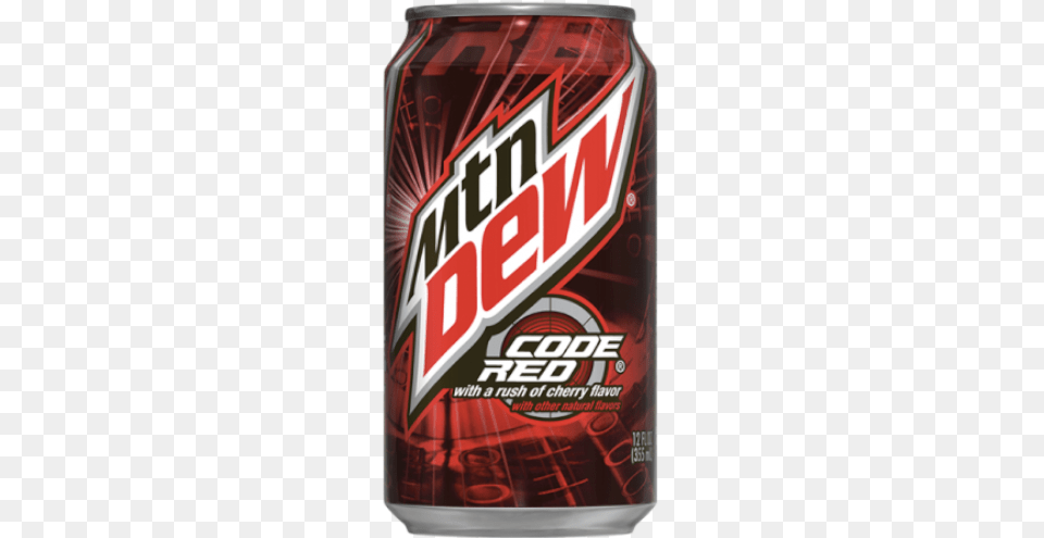 Mountain Dew Code Red 355ml Mlg Mountain Dew, Can, Tin Free Png Download