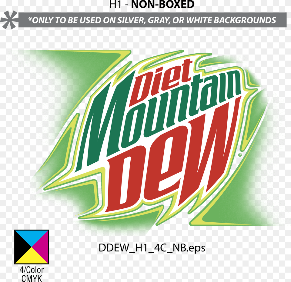 Mountain Dew Drink Logo, Can, Tin Free Png Download