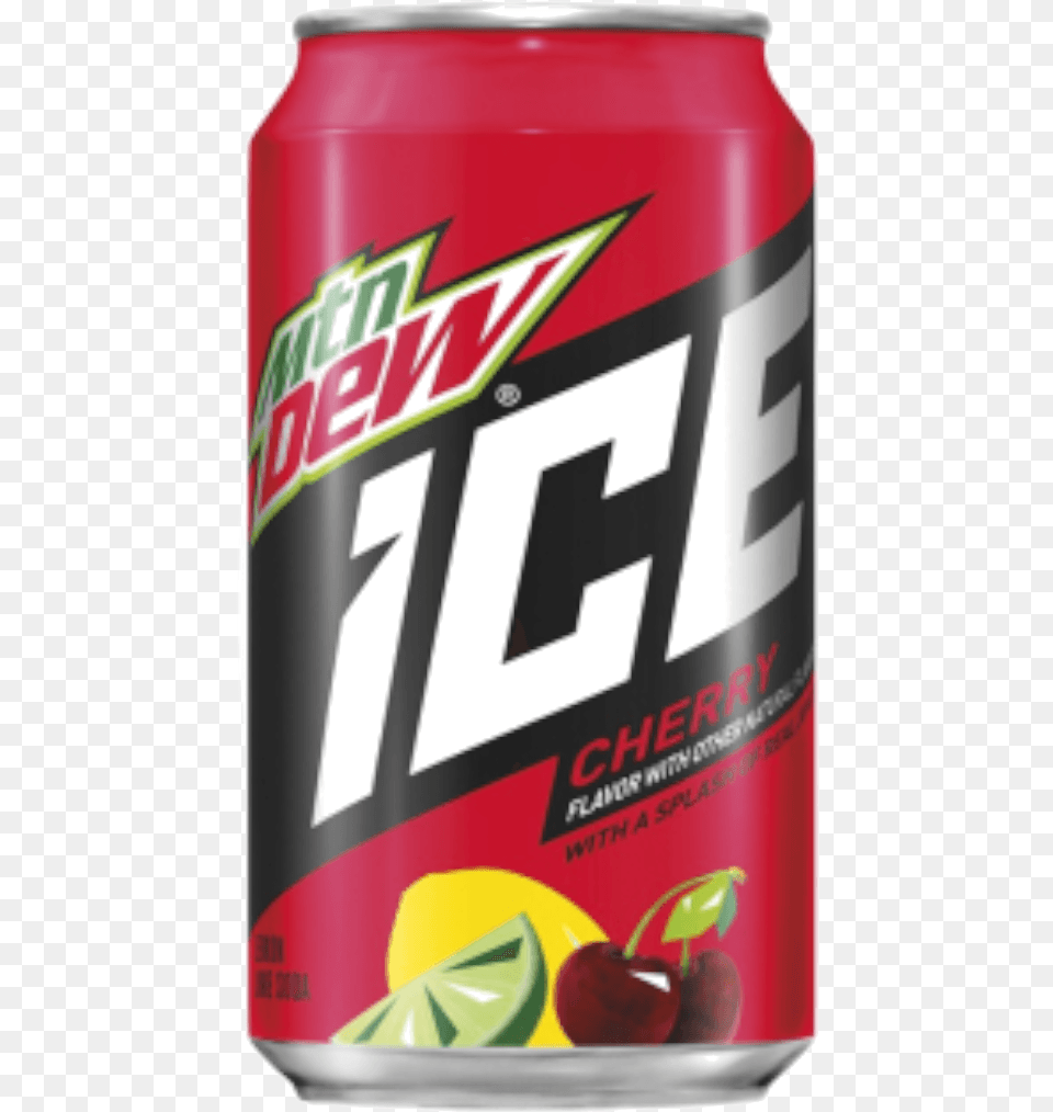 Mountain Dew Ice Cherry, Can, Tin Png