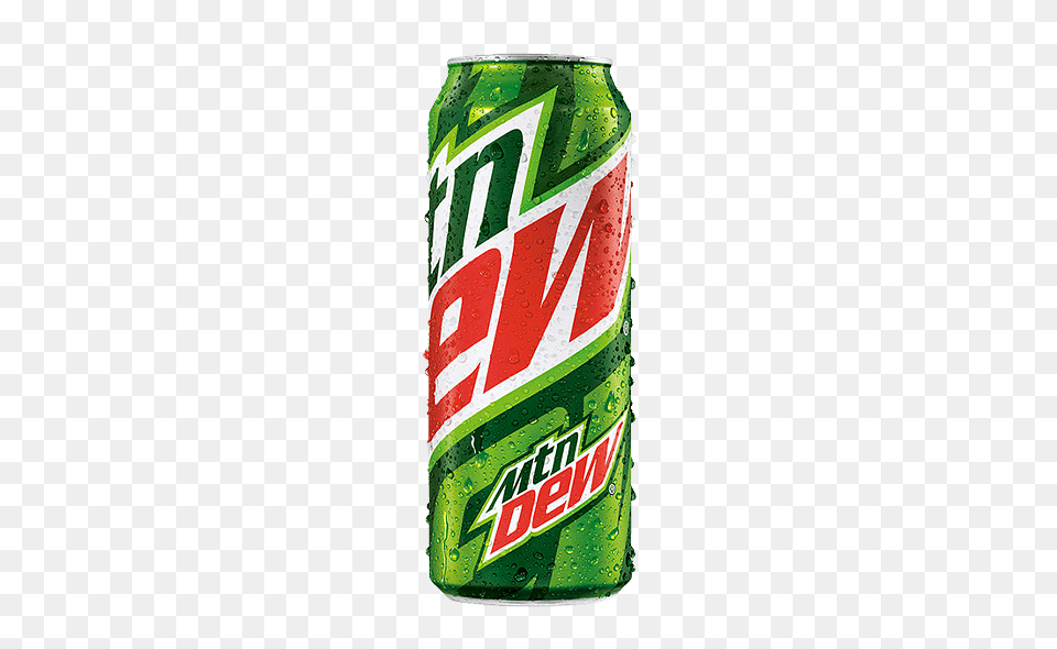 Mountain Dew Large Can, Tin, Beverage, Soda Png