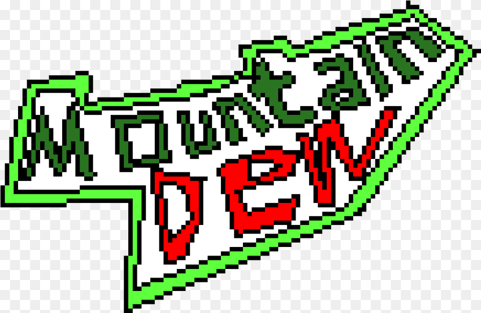 Mountain Dew Mountain Dew Pixel Art, Banner, Text, Scoreboard, City Free Png Download