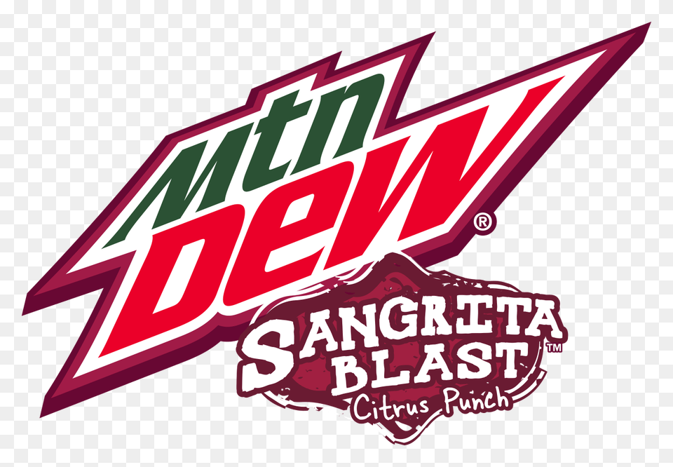 Mountain Dew Sangrita Blast Logo, Dynamite, Weapon, Sticker Png Image