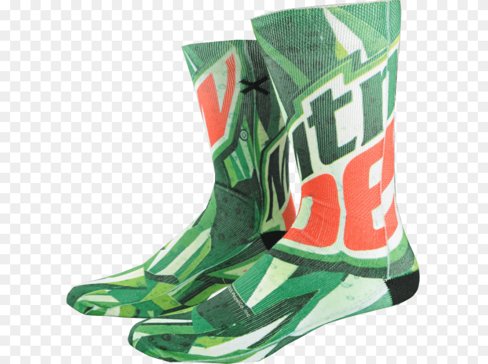 Mountain Dew Socks, Boot, Clothing, Footwear, Person Png