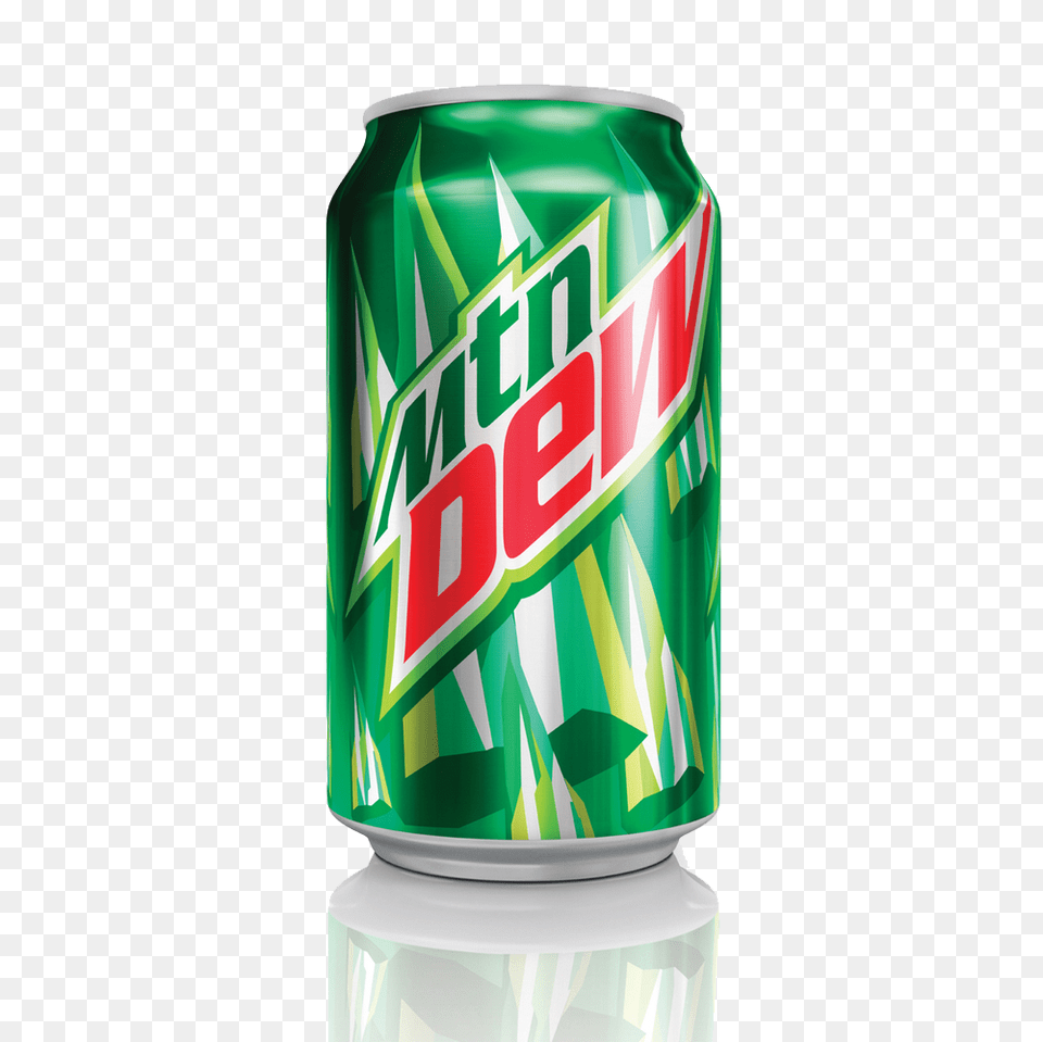 Mountain Dew Transparent Background, Can, Tin, Beverage, Soda Png Image