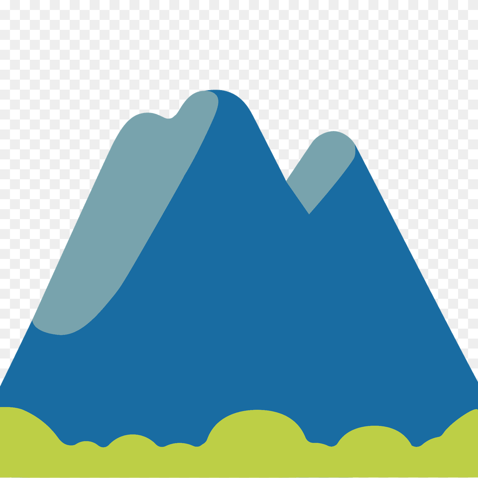 Mountain Emoji Clipart, Ice, Nature, Outdoors Free Png