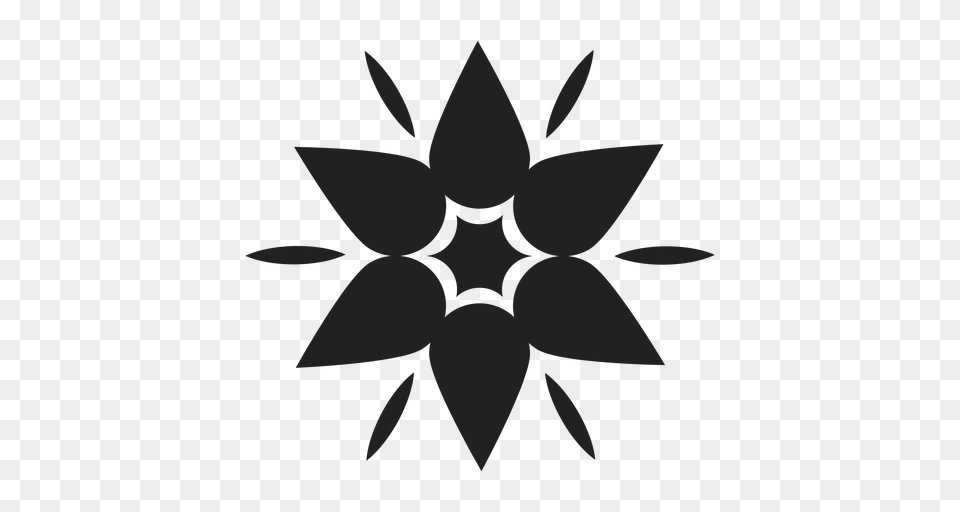 Mountain Flower Icon, Symbol, Emblem Png