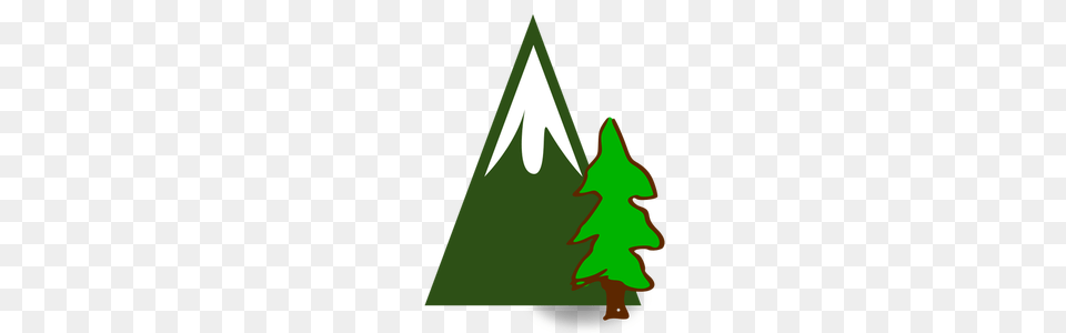 Mountain Free Clipart, Triangle, Person Png Image