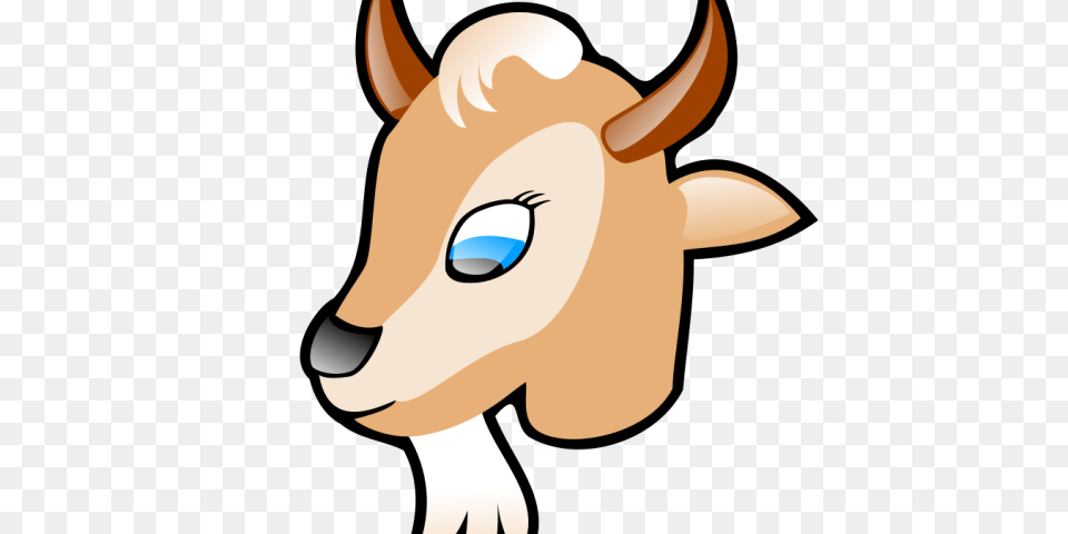 Mountain Goat Clipart Gruff, Livestock, Animal, Cattle, Mammal Png