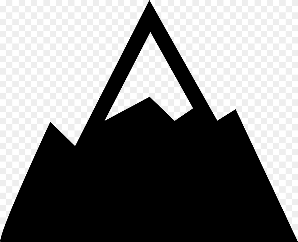 Mountain Icon Climb Mountain Icon, Bag, Triangle, Accessories, Handbag Free Png