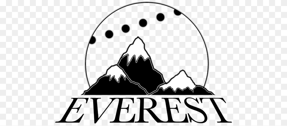 Mountain Image Everest, Logo, Stencil, Symbol Png