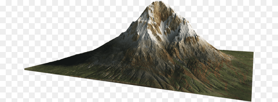 Mountain Images Transparent Volcano With White Background, Mountain Range, Nature, Outdoors, Peak Free Png