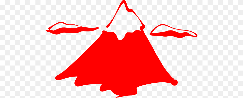 Mountain In Red Clip Art, Bag, Food, Ketchup Free Png