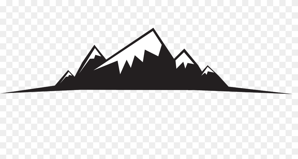 Mountain Line, Triangle, Animal, Fish, Sea Life Png Image