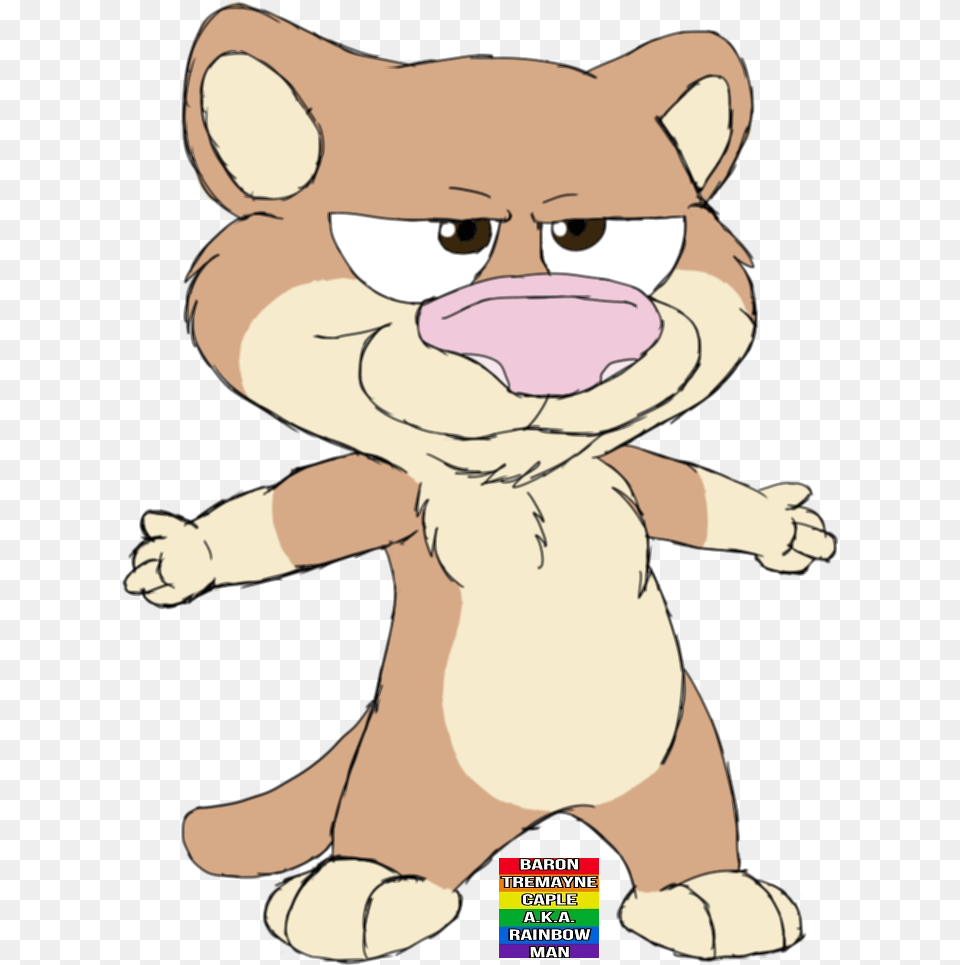 Mountain Lion Habitat Cartoon, Baby, Person, Face, Head Png