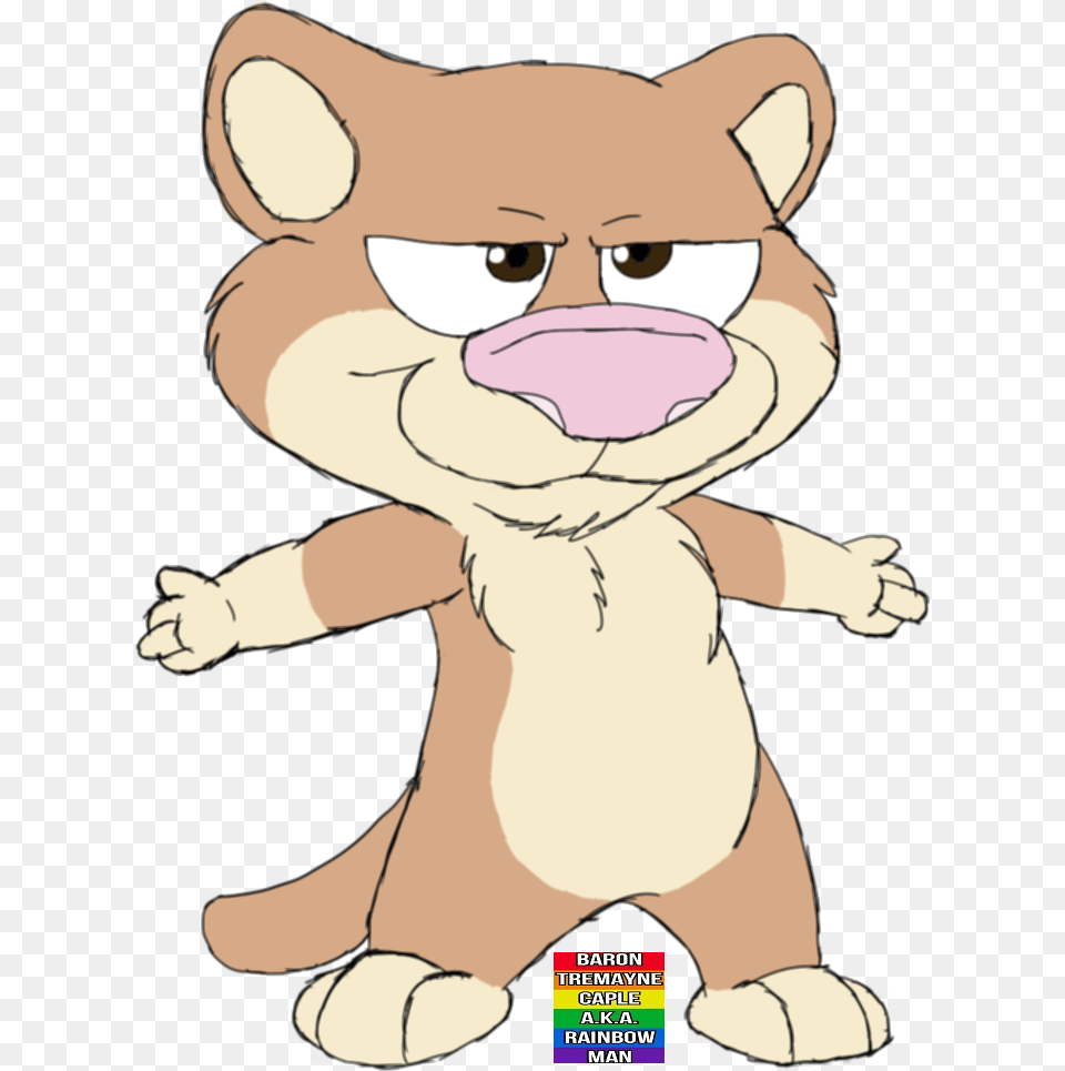Mountain Lioncougarpuma By Barontremaynecaple On Cougar, Baby, Person, Cartoon, Face Png Image