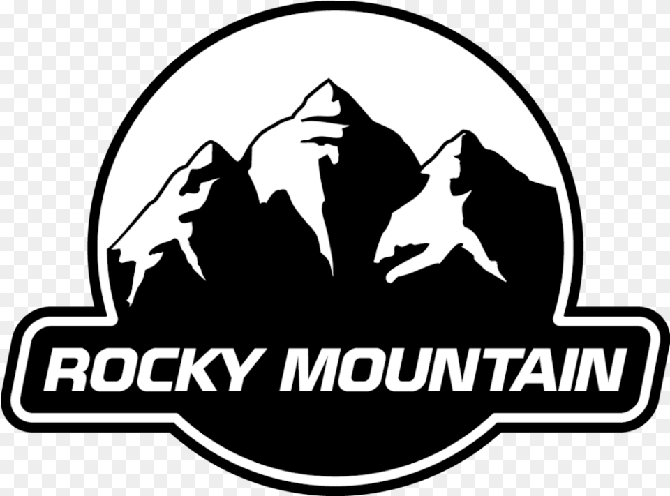 Mountain Logo Clipart Rocky Mountain Bikes Logo, Animal, Canine, Dog, Mammal Free Transparent Png