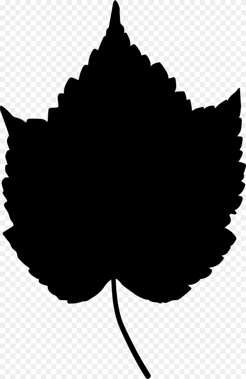 Mountain Maple Leaf Silhouette, Plant, Maple Leaf, Person, Animal Png